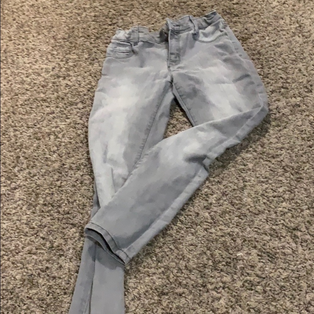 Gray jeans